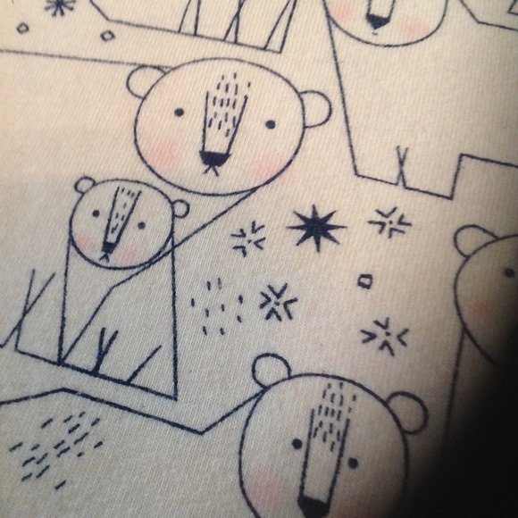 Polar bear pink kids dress - Picture 3 of 3